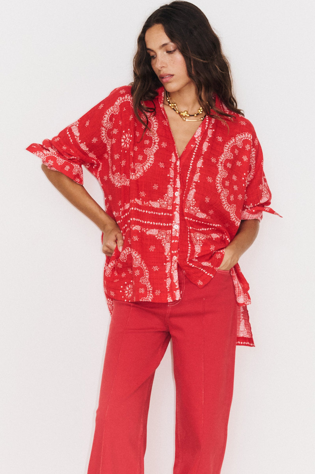 CHEMISE BANDANA
